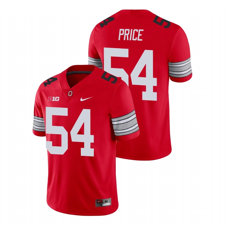 Ohio State Buckeyes Men's NCAA Billy Price #54 Scarlet Alumni Game Player College Football Jersey WZZ8849NC